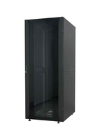 Intellinet Network Cabinet, Free Standing (Premium), 42U, Usable Depth 129 to 629mm/Width 503mm, Black, Flatpack, Max 2000kg, Server Rack, IP20 rated, 19", Aluminium, Multi-Poin...