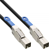 DELL 56R7M Serial Attached SCSI (SAS)-kabel 2 m Zwart, Metallic