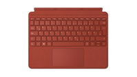 Microsoft Go Type Cover Rojo QWERTZ Inglés
