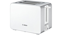 Bosch TAT7201GB toaster 2 slice(s) 1050 W Stainless steel, White