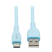 Tripp Lite U038AB-003-S-LB USB Kabel 0,91 m USB 2.0 USB A USB C Blau