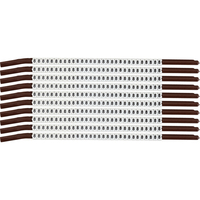 Brady SCN-15-8 marqueur de câble Noir, Blanc Nylon 300 pièce(s)