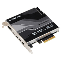 Gigabyte GC-MAPLE RIDGE interfacekaart/-adapter Intern DisplayPort, Mini DisplayPort, Thunderbolt 4, USB 3.2 Gen 2 (3.1 Gen 2)