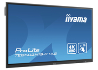iiyama TE8602MIS-B1AG Signage-Display Interaktiver Flachbildschirm 2,18 m (86") IPS WLAN 350 cd/m² 4K Ultra HD Schwarz Touchscreen Eingebauter Prozessor Android 9.0