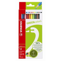 STABILO GREENcolors Farbstifte Multicolore 12 pièce(s)