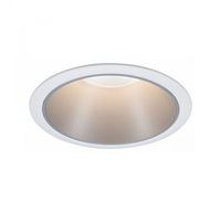 Paulmann Cole Spot lumineux encastrable Argent, Blanc GU10 LED