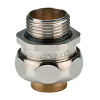 FLEXA GmbH & Co 15010328025 cable gland Silver Brass, Nickel 25 pc(s)