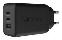 Fairphone ACCHAR-404-WW1 oplader voor mobiele apparatuur Universeel Zwart AC Snel opladen Binnen