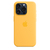 Apple Coque en silicone avec MagSafe pour iPhone 15 Pro - Rayon de soleil