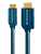 ClickTronic 2m Mini-HDMI Adapter HDMI kabel HDMI Type C (Mini) HDMI Type A (Standaard) Blauw