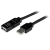 StarTech.com USB2AAEXT5M kabel USB 5 m USB 2.0 USB A Czarny