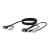 Belkin F1D9103-10 cable para video, teclado y ratón (kvm) Negro 3 m
