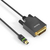 PureLink ULS2100-020 Videokabel-Adapter 2 m Mini DisplayPort DVI Schwarz