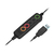 Axtel VOICE UC40 mono USB-A Zestaw słuchawkowy Przewodowa Opaska na głowę Biuro/centrum telefoniczne USB Typu-A Czarny