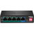 Trendnet TPE-TG51G hálózati kapcsoló Gigabit Ethernet (10/100/1000) Ethernet-áramellátás (PoE) támogatása Fekete