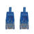 Tripp Lite N261-S6N-BL Cat6a 10G Snagless Molded Slim UTP Ethernet Cable (RJ45 M/M), PoE, Blue, 6 in. (15 cm)