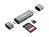 Equip 245460 czytnik kart USB 3.2 Gen 1 (3.1 Gen 1) Type-A/Type-C Szary