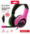 Bigben Interactive Wired Stereo Gaming Headset V1 Vezetékes Fejpánt Játék Fekete, Zöld, Rózsaszín