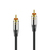 sonero S-AC800-100 Audio-Kabel 10 m RCA Schwarz