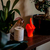 Candlehand Neon F*ck You Wachskerze andere Orange