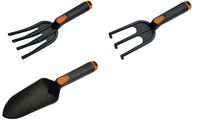 Bradas Lot d'outils de jardin, 3 pièces, en fibre de verre (60030116)