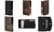 CLICKSAFE Porte-monnaie avec porte-cartes, cuir Hunter, brun (5318110)
