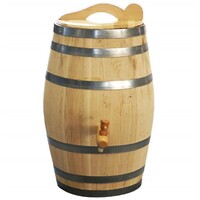 Regenton Hout 50 liter