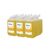 Kimberly Clark Kleenex Energy Schäumender Handreiniger, parfümiert , Kassette, Gelb, 6 x 1 l