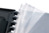 Oxford vario-zipp Prospekthülle A4, links offen, PP 0,08 mm, dokumentenecht, glasklar, transparent, Packung mit 10 Stück