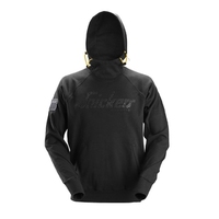 Snickers 2881 Hoodie With Snickers Logo Black - Size MEDIUM