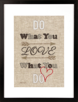 Counted Cross Stitch Kit: Do What You Love