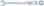 Doppelgelenk-Ratschenring-Maulschlüssel | abwinkelbar | SW 10 mm