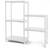 Five Tier Freestanding Plastic Shelving Unit - White - 900 x 400 x 1800mm