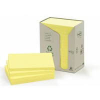 Haftnotizblock Recycled gelb POST-IT 655-1 76x127mm