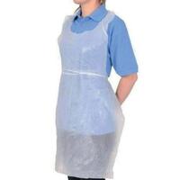 5 Star Facilities White Disposable Apron Flat Packed 660 x 1066mm Pack100