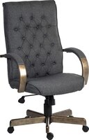 Warwick Fabric Executive Office Chair Grey - 6993 -