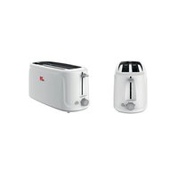 MyCafe White 4 Slice Toaster (Reheat, defrost and cancel buttons) EV3005