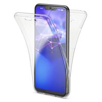 NALIA 360° Full-Body Case compatible with Huawei Mate20 Lite, Ultra-Thin Silicone Front & Back Cover Shockproof Bumper, Slim-Fit Smart-Phone Protection Transparent Protective Sk...