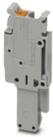 Stecker, Push-in-Anschluss, 0,14-4,0 mm², 1-polig, 24 A, 6 kV, grau, 3211274