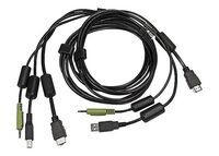 1-DVI-D/1-HDMI/1-USB/1-AUD 6FT KVM kábelek