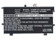 Laptop Battery for HP 20.94Wh Li-Pol 7.4V 2830mAh Black, 20.94Wh Li-Pol 7.4V 2830mAh Black, Pavilion 11", Pavilion 11-H000sg, Slatebook Batterien