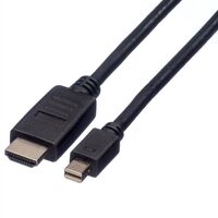 Mini Displayport Cable, Mini Dp-Hdtv, M/M, 1 M