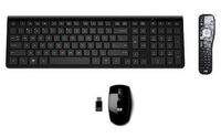 Slim WRLS KBD-MUS Kit Win8 697353-BB1, Full-size (100%), 697353-BB1, Full-size (100%), Wireless, RF Wireless, Black, Mouse included Tastaturen