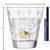 LEONARDO Trinkglas OPTIC Ciao, Set aus 6 Gläsern, Ø 9 cm, Höhe 9 cm, 6er Set, spülmaschinenfest, Vol. 215 ml, 012683 Maße