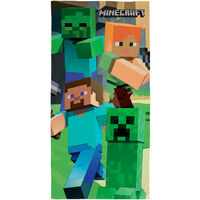 TOALLA MINECRAFT ALGODON