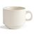 Olympia Ivory Stacking Tea Cups Made of Porcelain - 206ml Pack of 12