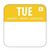 Vogue Tuesday Food Safety Day Labels - Yellow - Removable - 20 mm 1000 pc