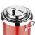 Buffalo Soup Kettle in Red with Handles Uses Bain Marie Style Wet Heat - 5.7 L