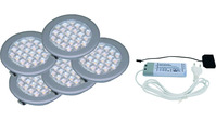 LED Leuchte Sunny II 5er Set warmweiss