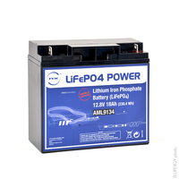 Unité(s) Batterie Lithium Fer Phosphate NX LiFePO4 POWER UN38.3 (230.4Wh) 12V 18